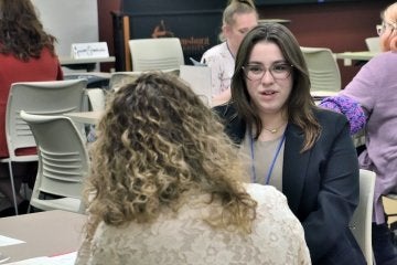 Jaclyn Price at the Career Intensive Boot Camp