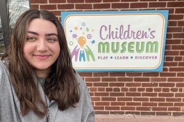 For Commonwealth University-Bloomsburg media and journalism major, Ashley Villano, her internship with the Bloomsburg Children’s Museum was a great experience that helped shape her career goals and allowed her to contribute to the local community.