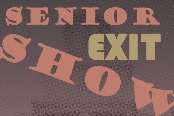 2025 Senior Art Show Graphic