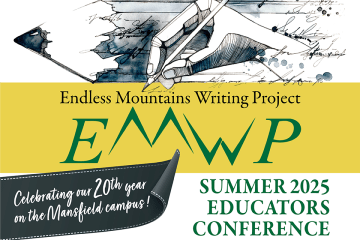 Graphic reads Endless Mountains Writing Project Summer 2025 Educators Conference