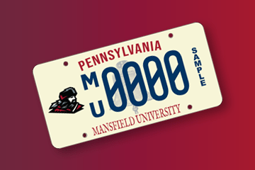 Mansfield License Plate