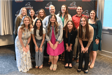  In May, Commonwealth University-Mansfield celebrated student teachers during the Induction to the Teaching Profession Ceremony held in North Dining Room in Manser Hall.