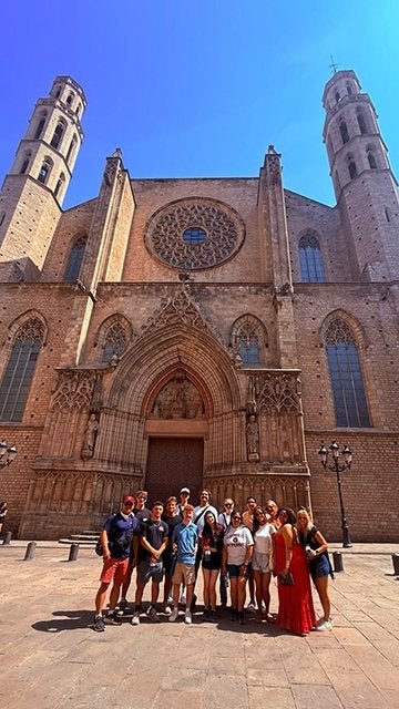 A group of Commonwealth University international business majors embarked on a nine-day faculty-led study abroad experience this summer in Barcelona, Spain — a city renowned for its rich cultural heritage, entrepreneurial spirit, and strategic global business presence.