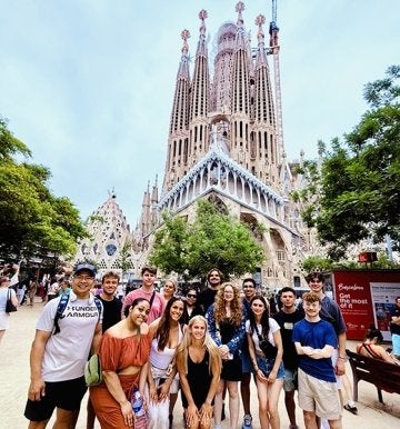 A group of Commonwealth University international business majors embarked on a nine-day faculty-led study abroad experience this summer in Barcelona, Spain — a city renowned for its rich cultural heritage, entrepreneurial spirit, and strategic global business presence.