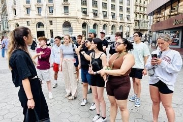 A group of Commonwealth University international business majors embarked on a nine-day faculty-led study abroad experience this summer in Barcelona, Spain — a city renowned for its rich cultural heritage, entrepreneurial spirit, and strategic global business presence.