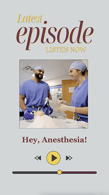 An insider conversation about nurse anesthesia. 