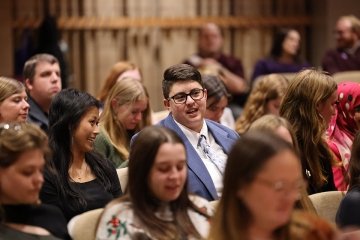 More than 50 students from various majors, as well as graduate studies, were recently inducted as student scholars into Commonwealth University-Bloomsburg’s Frederick Douglass Institute for Academic Excellence.