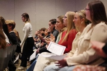 Phi Kappa Phi, one of the nation’s oldest and most prestigious honor societies, recently celebrated the academic achievements of more than 60 sophomores of varying majors at Bloomsburg, qualifying them for future induction into the international society.