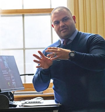 Presenter speaking at the 2025 ZIPD Conference at CU-Lock Haven