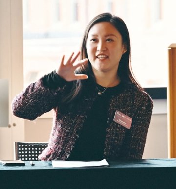 Presenter speaking at the 2025 ZIPD Conference at CU-Mansfield