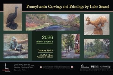 Pennsylvania Carvings and Paintings by Luke Sassani