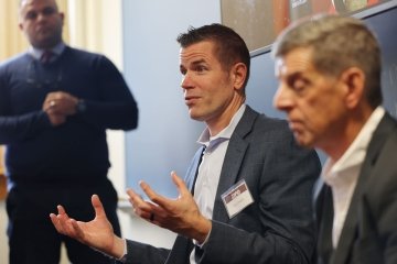 Presenter speaking at the 2025 ZIPD Conference at CU-Lock Haven