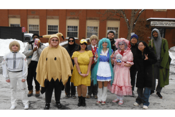 Shown from left, are Charles Chambliss, Mouhamed Cissokho, Kiaya Waring, Talia Fleming, Bre Ramos, Athena Clark, Gianna Tripp, Alexander Serafini, Alanna Tripp, Kyle Nguyen, Renee Lin and Bruce Davis. Not Pictured: Ean Briggs and John Foster.