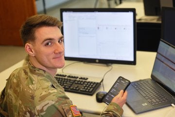 The senior Commonwealth University–Bloomsburg digital forensics and cybersecurity major and ROTC cadet turned that closed door into a successful mission of transforming a medically disqualified recruit into a cyber-focused Army officer.