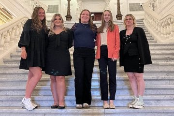 Students at Education Advocacy Day