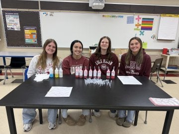 Health Science Club at STEAM Night