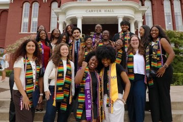 This spring's First World Ceremony celebrated the Class of 2026 with a keynote address that was both personal and pointed, as Marcus Scales '10/12M returned to the campus where his own journey began.