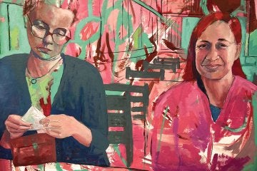 Painting detail by Julia Book
