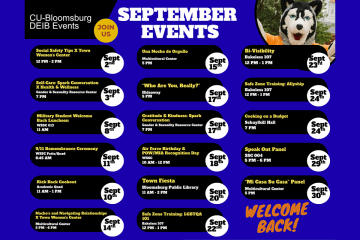 Bloomsburg DEIB September 2026 Events