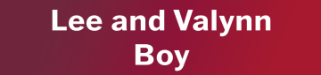 AIB Friend Sponsor Lee and Valynn Boy