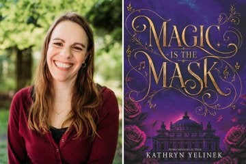 Kathryn Yelinek and Book Cover
