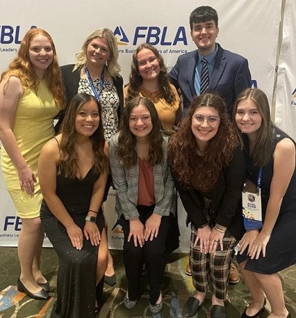 Commonwealth University-Bloomsburg’s chapter of Future Business Leaders of America left its mark this summer at the 2024 FBLA Collegiate National Leadership Conference with four members placing nationally in five events along with a national recognition for another.