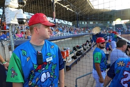 A trio of Commonwealth University sport management students spent the summer as game day interns with the Williamsport Crosscutters, a collegiate summer baseball team of the MLB Draft League and former Minor League affiliate for the Chicago Cubs, Pittsburgh Pirates, and most recently Philadelphia Phillies. 