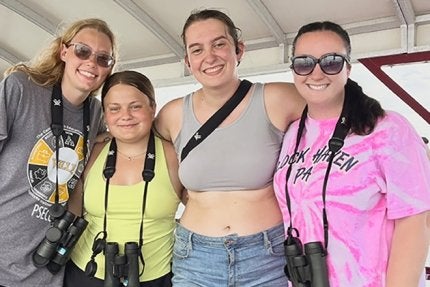 Katie Gavek’s journey from aspiring marine biologist to psychology major at Commonwealth University-Lock Haven reveals how passion and adaptability can shape a unique academic path — one that ultimately led her to a transformative summer at the Chincoteague Bay Field Station in Virginia. Initially drawn to marine biology, Katie found the heavy focus on chemistry and biology challenging. After consulting her professors and advisors, she discovered a way to merge her love for marine life with a psychology maj