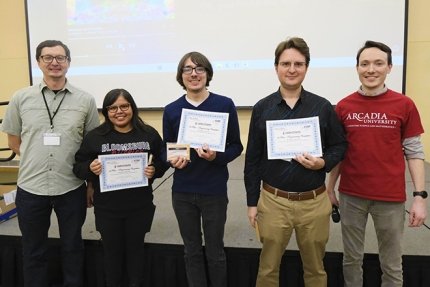 A pair of Commonwealth University–Bloomsburg computer science students won the CCSC Eastern Collegiate Programming Contest this fall, solving six out of eight programming problems in under four hours to lock up the top spot.