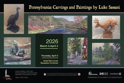 Pennsylvania Carvings and Paintings by Luke Sassani