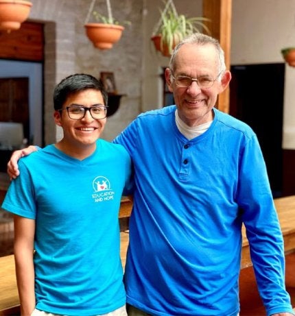 Granich and Wilson Alvarado, who is going to Berea College in Kentucky on a scholarship.