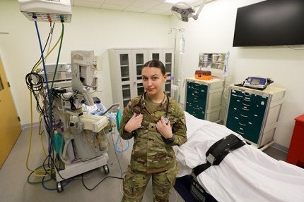 From Fort Knox to clinical floors, Commonwealth University-Bloomsburg nursing student and ROTC cadet Amanda Ott finds that leadership is less about power — and more about practice.