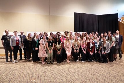 Capstone presentations, senior recognition, and dynamic scholarship highlight the culmination of the academic year at Commonwealth University–Bloomsburg.