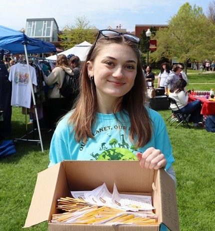 This year’s Earth Day celebration at Commonwealth University–Bloomsburg brought students, organizations, and community members together for a day filled with eco-conscious activities, hands-on learning, and campus engagement. 