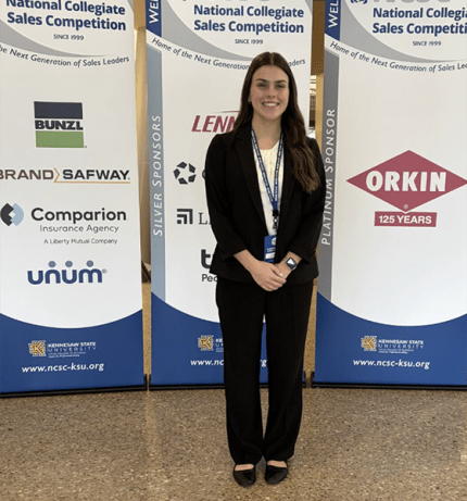 Experiential learning transforms classroom concepts into real-world confidence for this rising Commonwealth University-Bloomsburg sales professional.