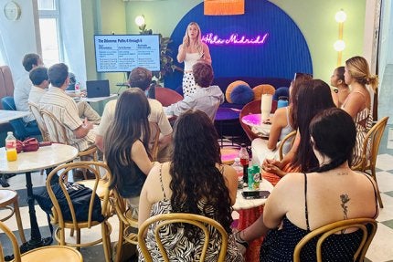 Madrid study abroad gives business majors a front row seat to global markets and culture