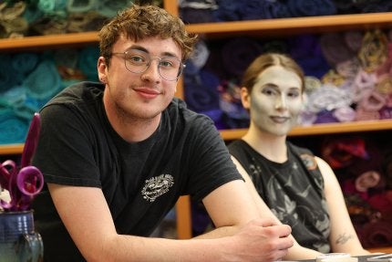 A theatre tech turned PR strategist, Tom Halko mixed music, makeup, and media at Commonwealth University–Bloomsburg to earn national recognition and rewrite his own script.