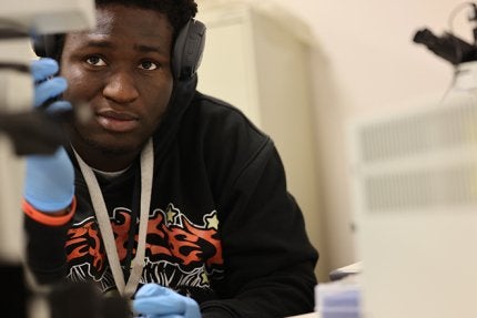 Microplastics are notoriously hard to find, but a student–faculty team at Commonwealth University–Mansfield has been busy building tools to track them in living tissue to better understand their health risks.