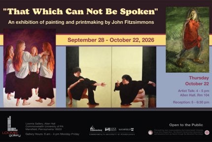 Collage of paintings by John Fitzsimmons 