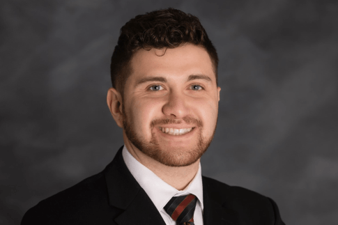 A headshot of a man. 