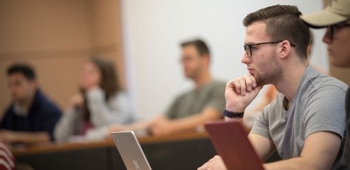 Accounting Students in a classroom