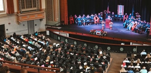 Commencement at CU-Mansfield in Spring 2025