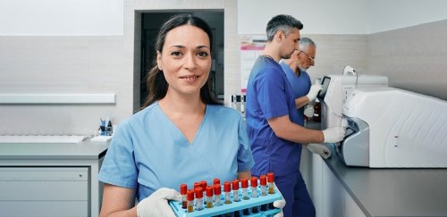 Promotional image for Certified Phlebotomy Technician training.