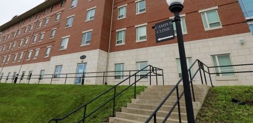 Exterior of Mansfield Campus Clinic