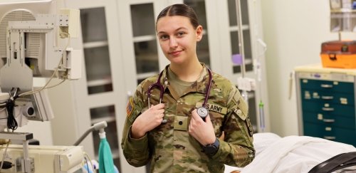 Bloomsburg ROTC and Nursing Student Amanda Ott