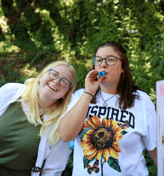 Students during the CU-Lock Haven Activities Fair