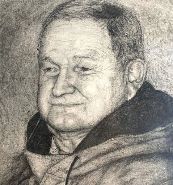 Drawing of Tom Loomis