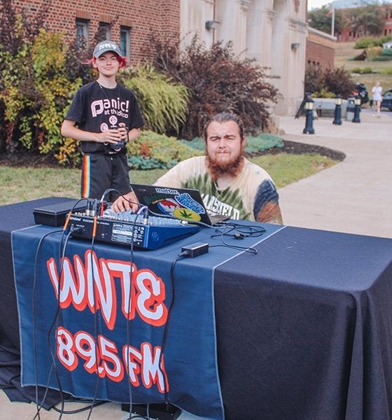 Commonwealth University-Mansfield's student-run radio station, 89.5 WNTE operates out of the Fishbowl in Alumni Hall on campus.
