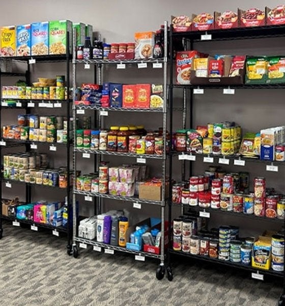 Dean of Students Food Pantry at Bloomsburg