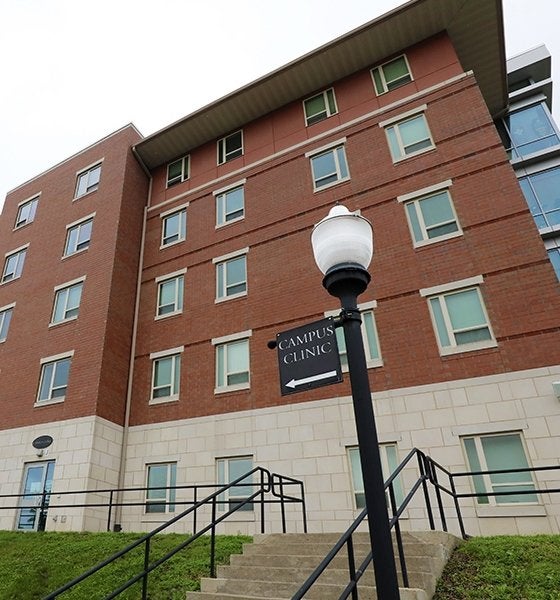 Mansfield's Campus Clinic is staffed by caring medical professionals who offer many health services by appointment, including routine exams, acute care, consultations, and other healthcare services.